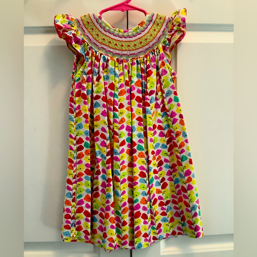 Smocked Fun Flower Pattern
